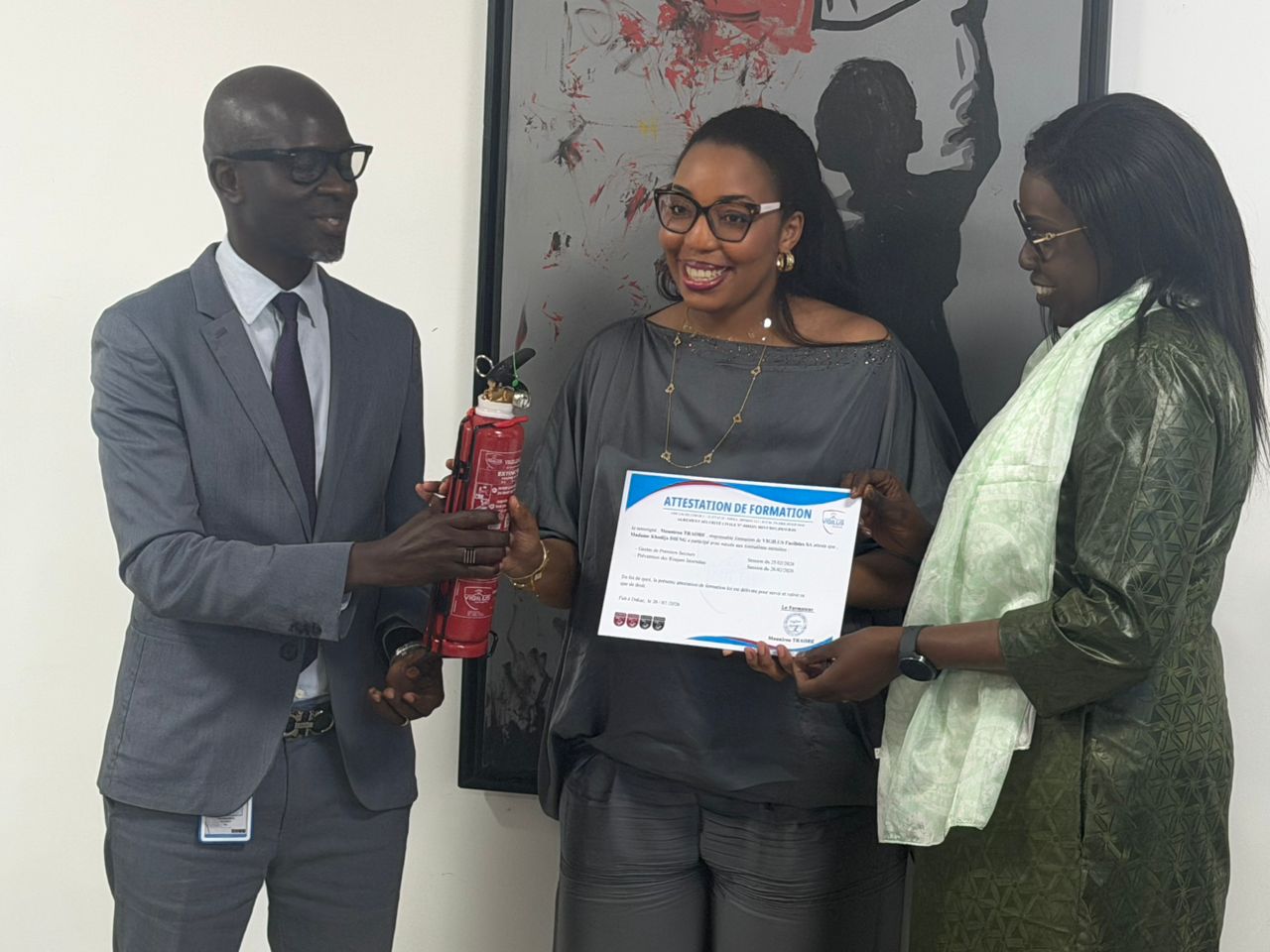 Remises de diplômes Head office Cbao Attijari Bank Sénégal