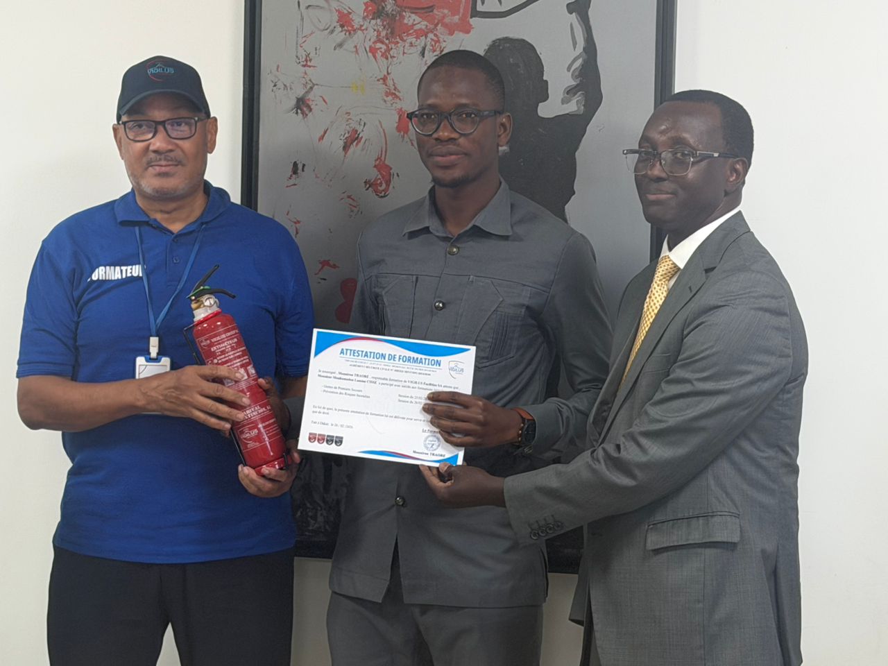 Remises de diplômes Head office Cbao Attijari Bank Sénégal