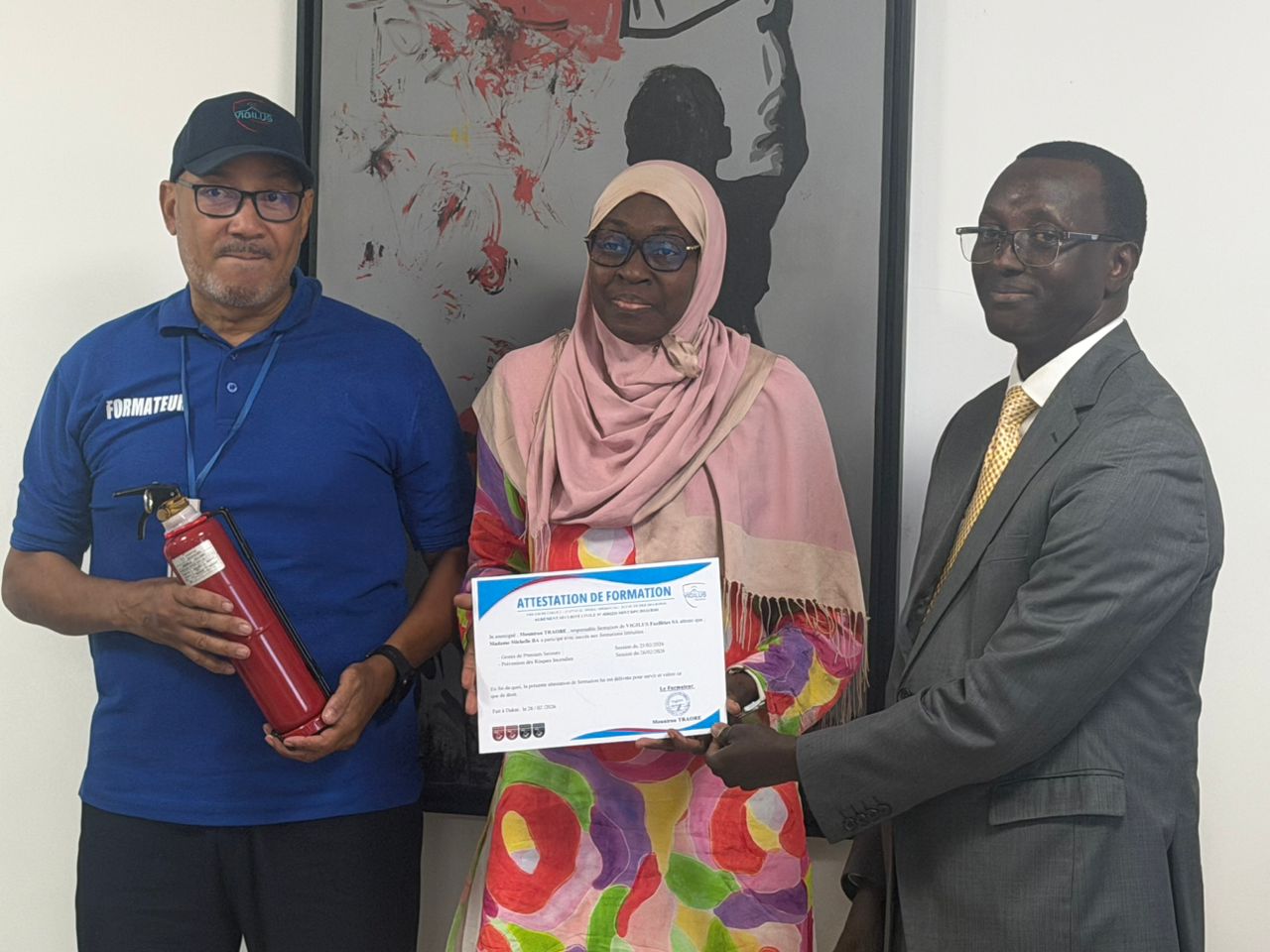 Remises de diplômes Head office Cbao Attijari Bank Sénégal