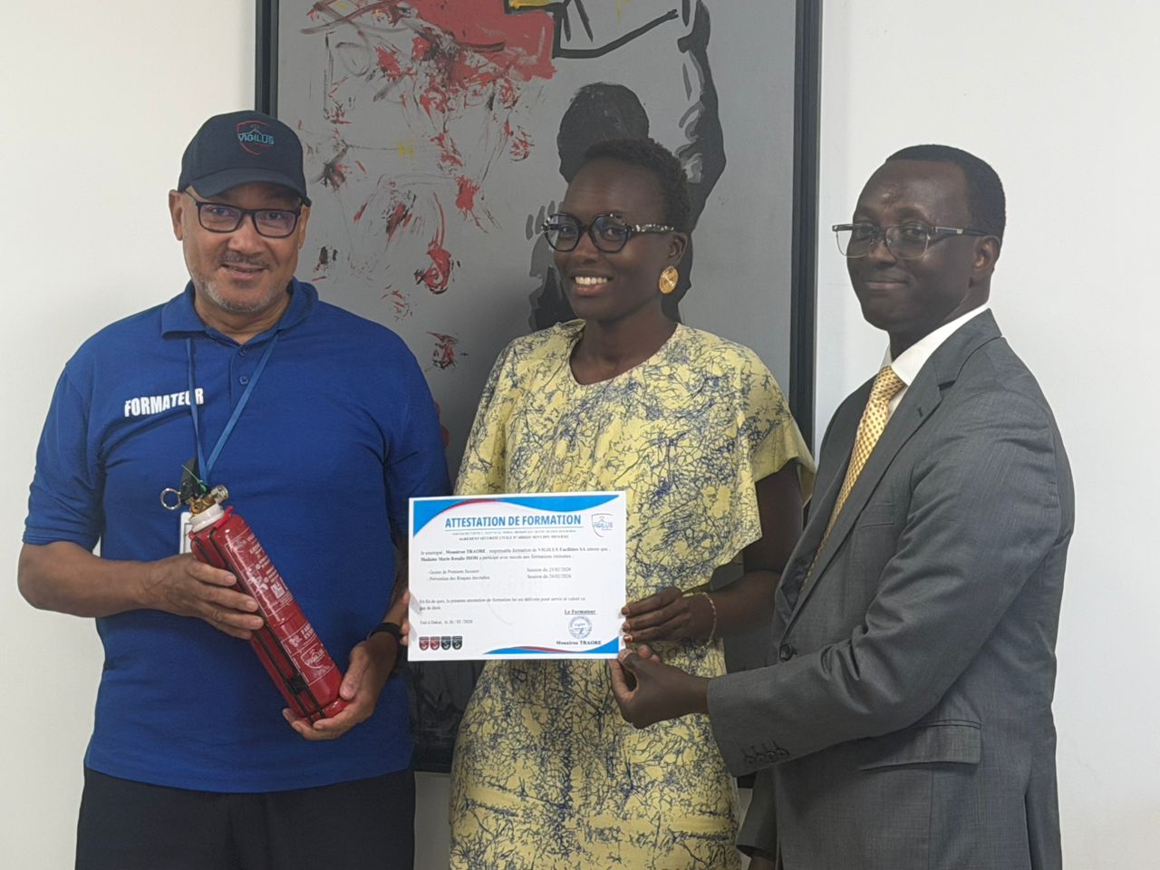 Remises de diplômes Head office Cbao Attijari Bank Sénégal