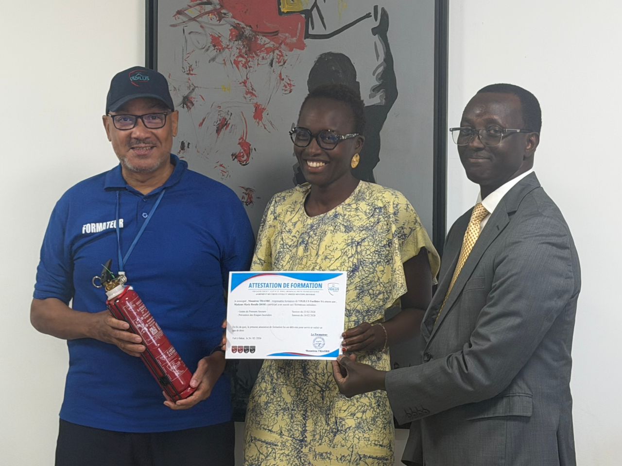 Remises de diplômes Head office Cbao Attijari Bank Sénégal