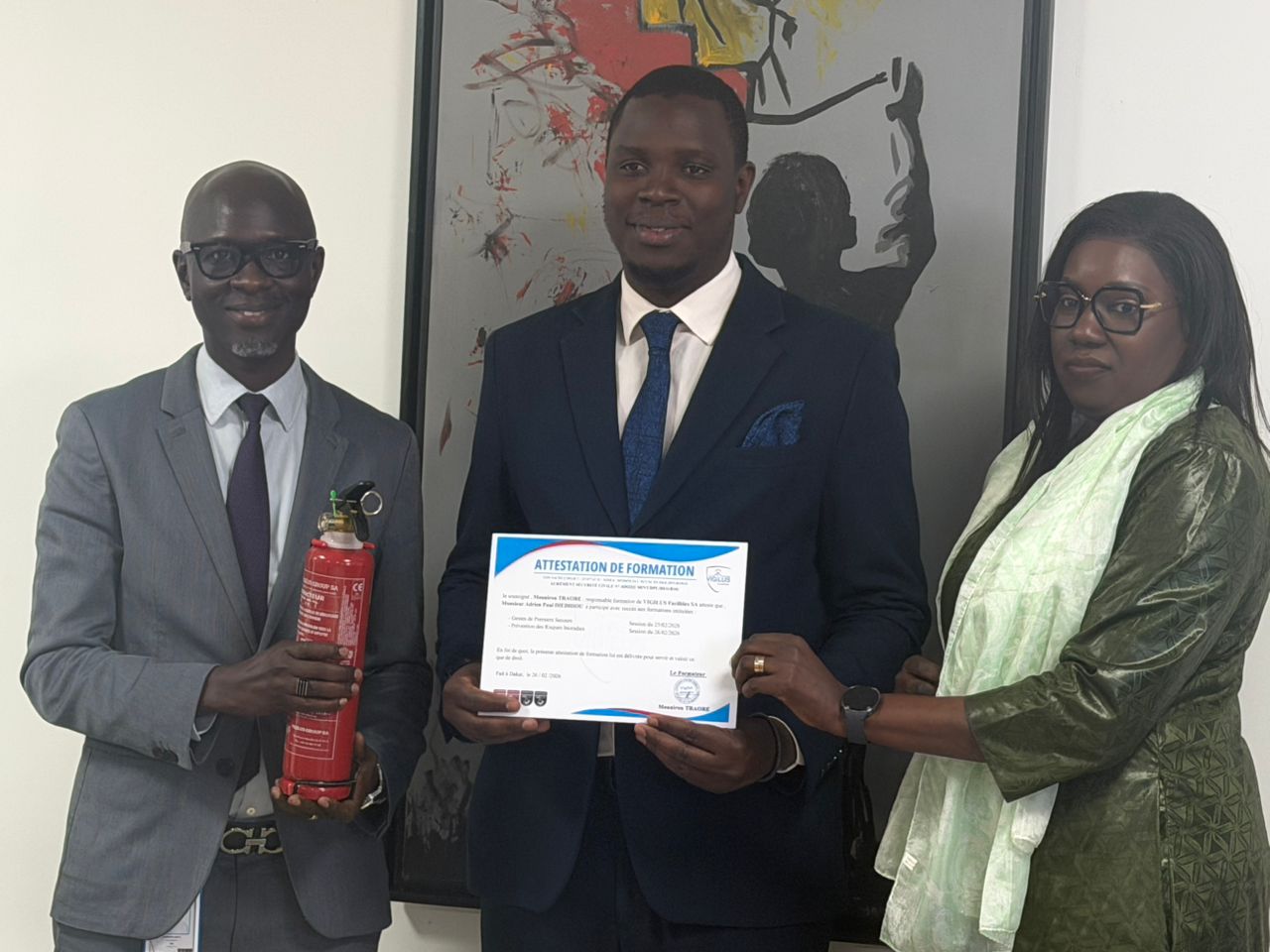 Remises de diplômes Head office Cbao Attijari Bank Sénégal