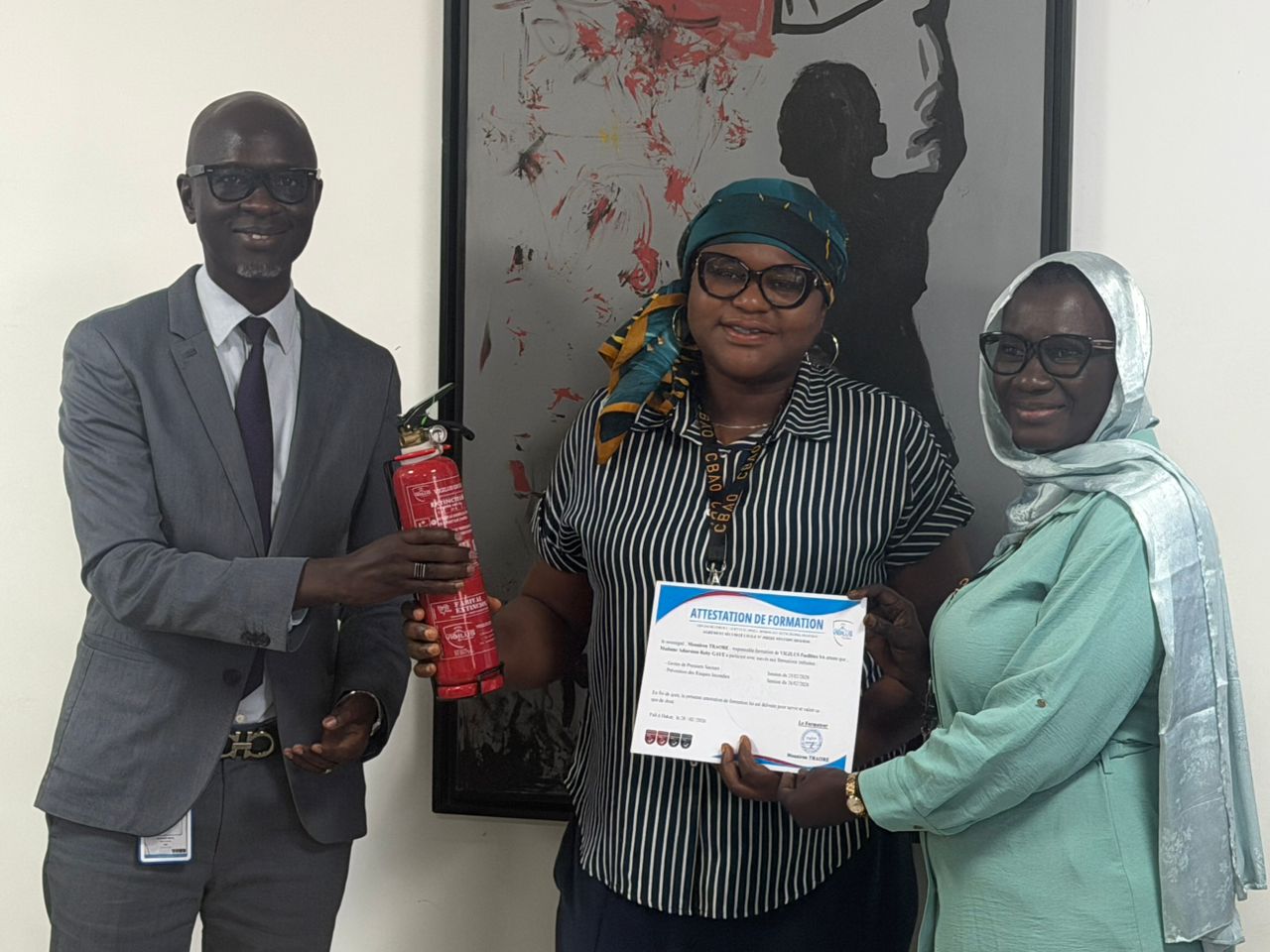Remises de diplômes Head office Cbao Attijari Bank Sénégal