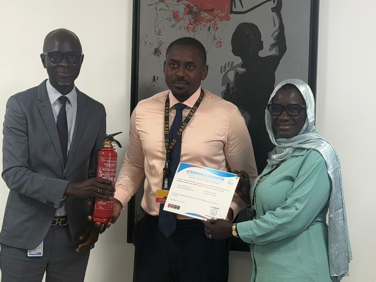 Remises de diplômes Head office Cbao Attijari Bank Sénégal