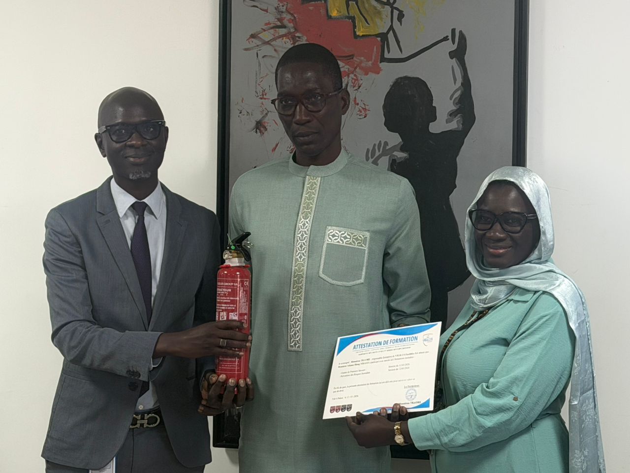 Remises de diplômes Head office Cbao Attijari Bank Sénégal