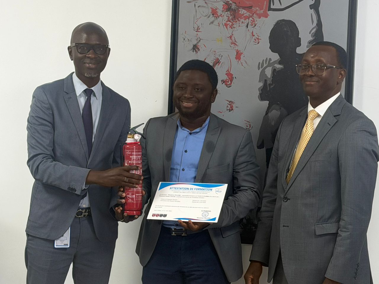 Remises de diplômes Head office Cbao Attijari Bank Sénégal
