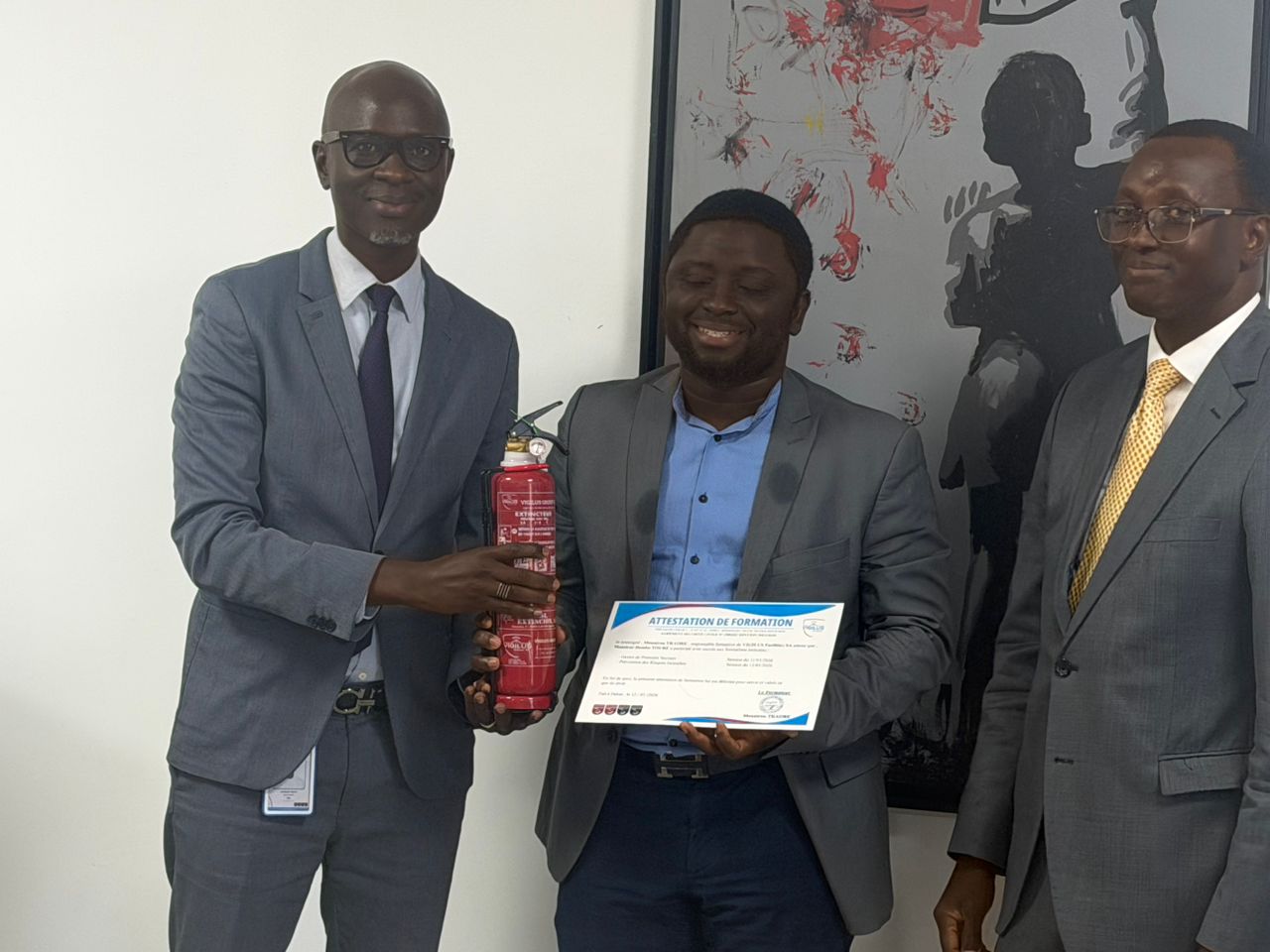 Remises de diplômes Head office Cbao Attijari Bank Sénégal