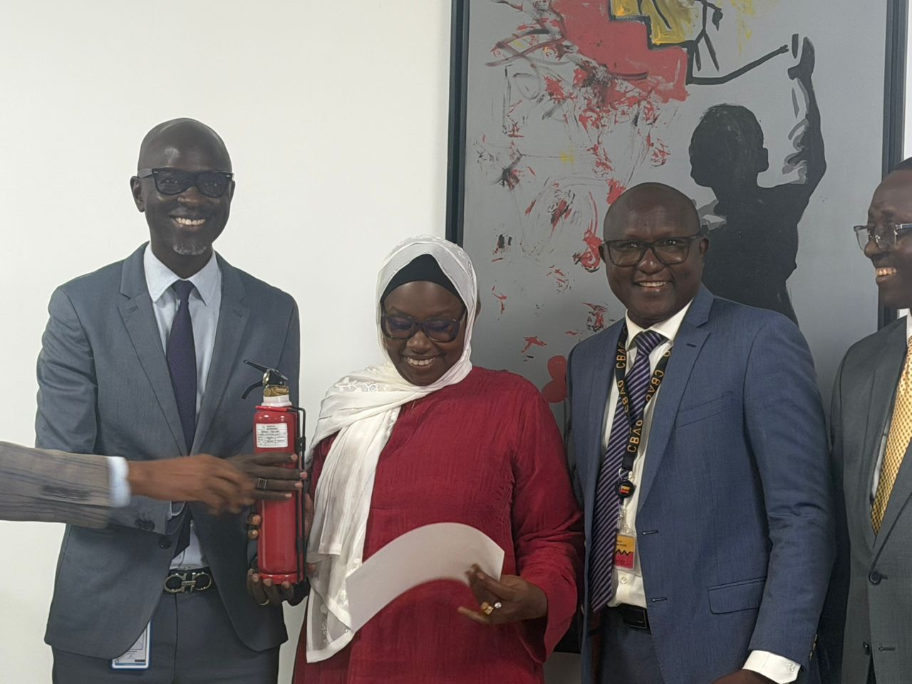 Remises de diplômes Head office Cbao Attijari Bank Sénégal