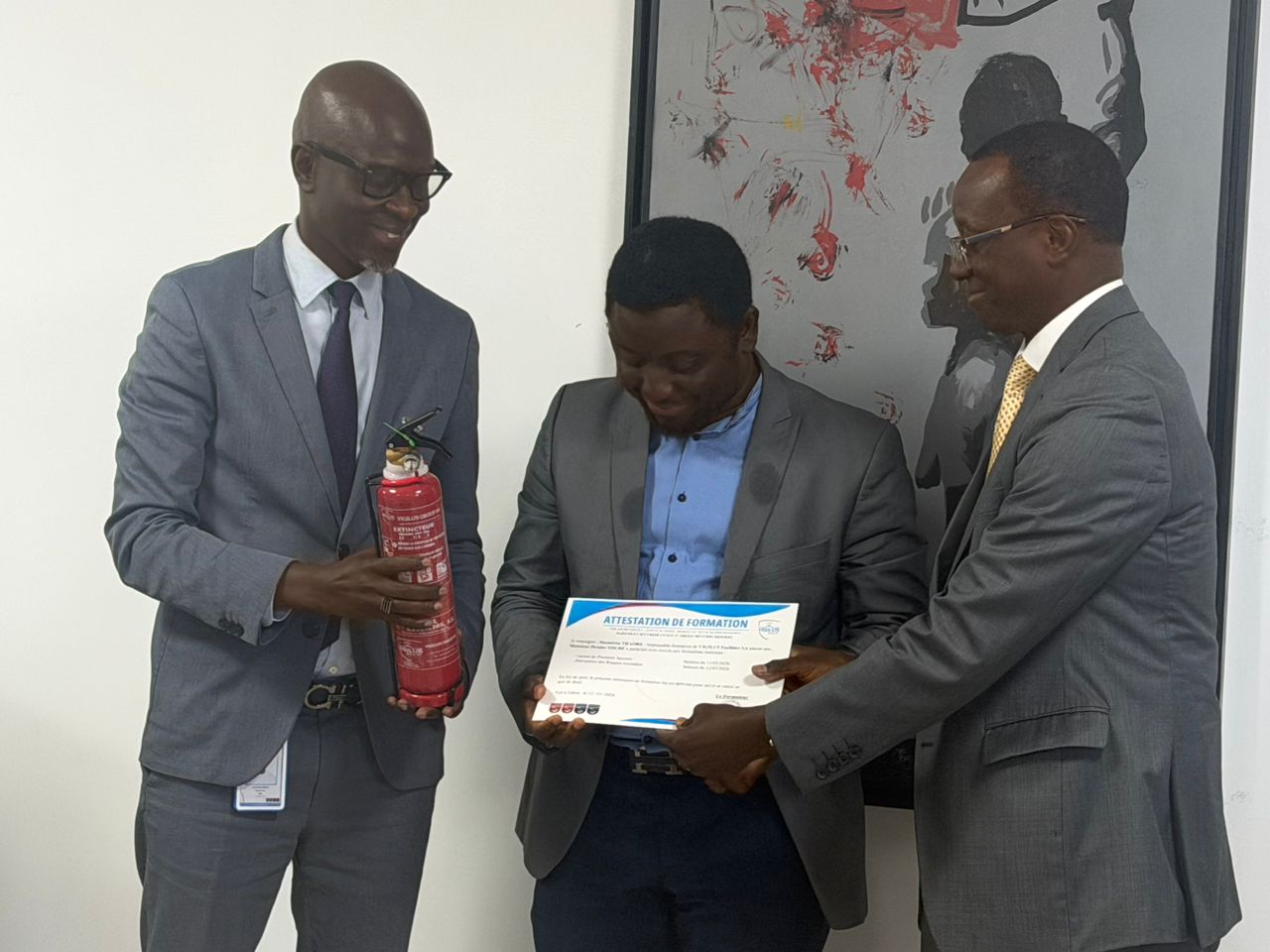 Remises de diplômes Head office Cbao Attijari Bank Sénégal