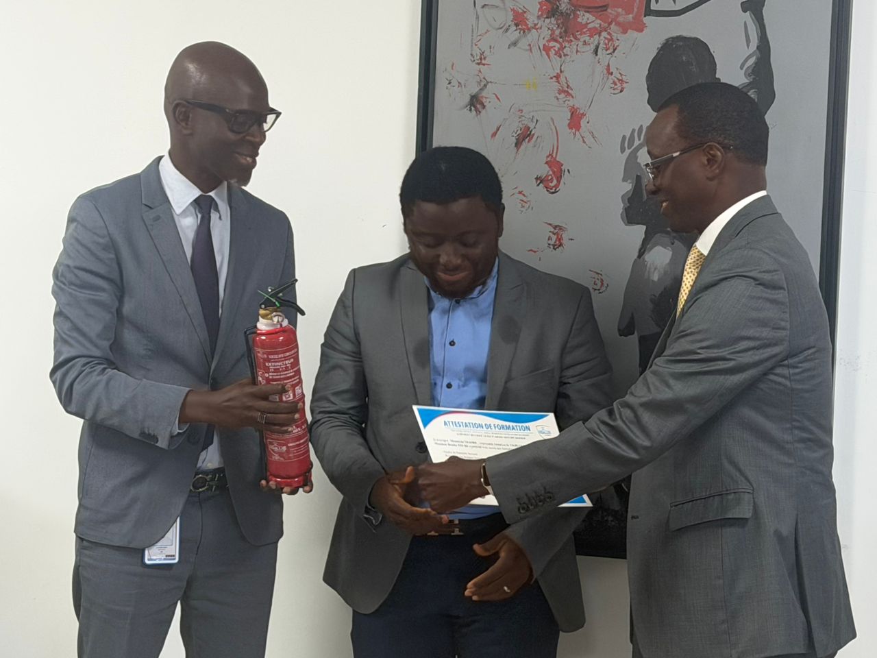 Remises de diplômes Head office Cbao Attijari Bank Sénégal