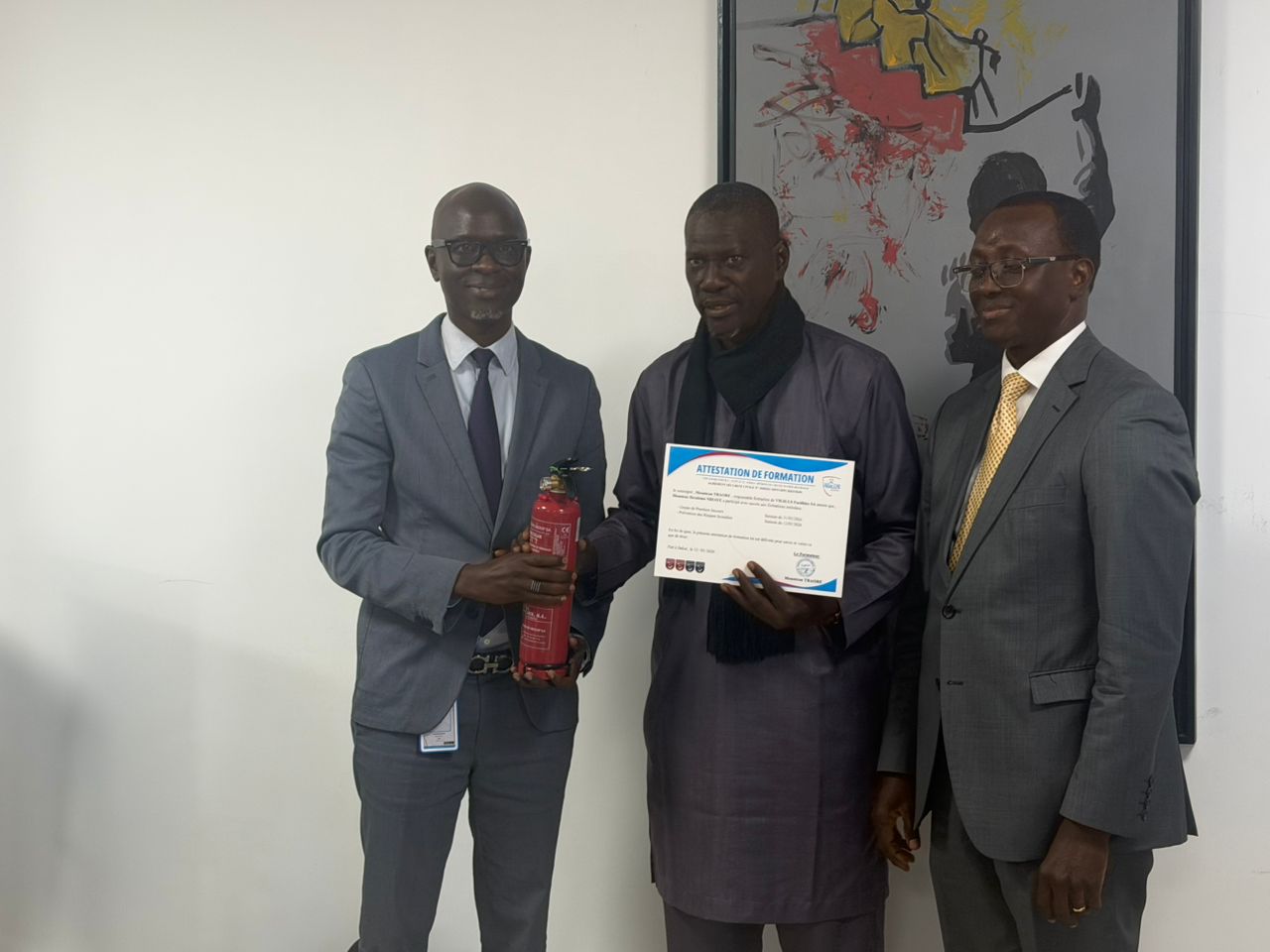 Remises de diplômes Head office Cbao Attijari Bank Sénégal