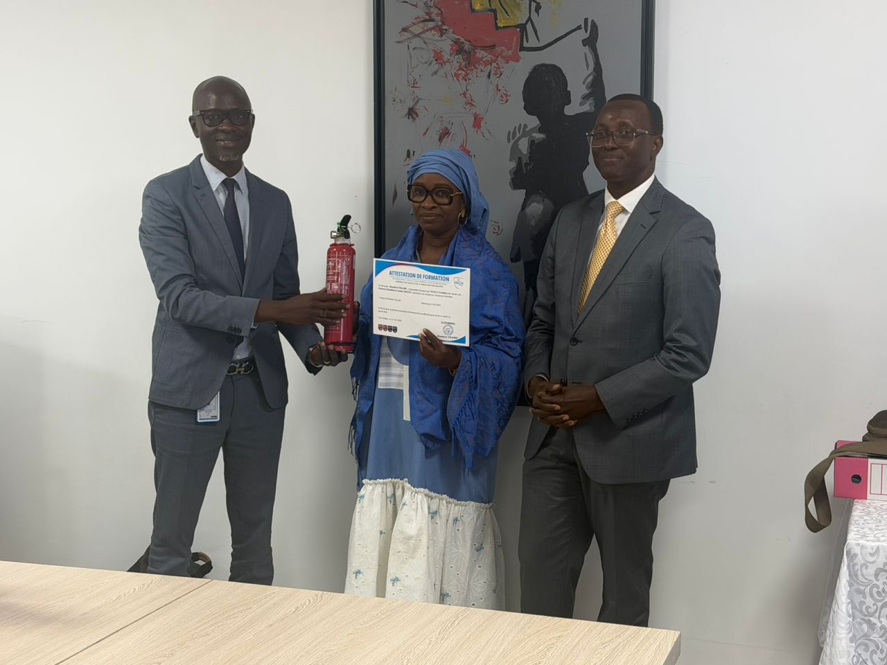 Remises de diplômes Head office Cbao Attijari Bank Sénégal