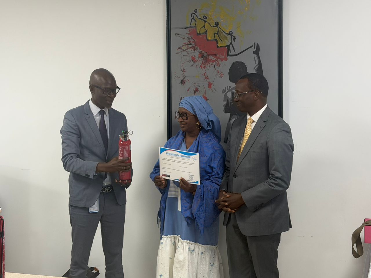 Remises de diplômes Head office Cbao Attijari Bank Sénégal