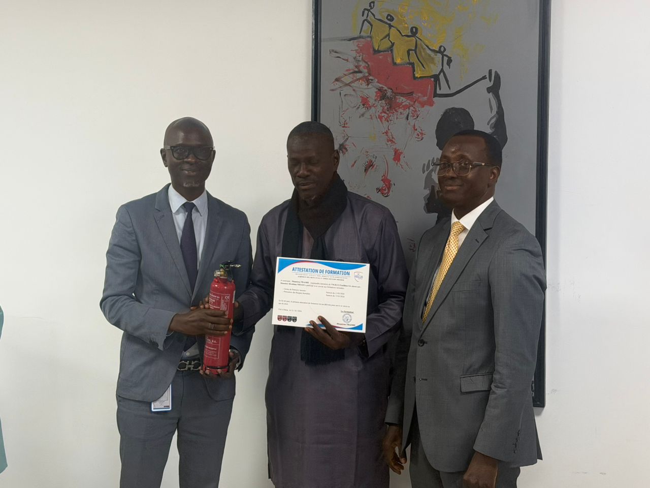 Remises de diplômes Head office Cbao Attijari Bank Sénégal